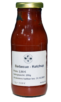 Barbecue Ketchup, hausgemacht