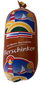 Kalbs-Bierschinken, Portionswurst