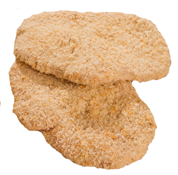 Putenschnitzel aus der Putenbrust, paniert