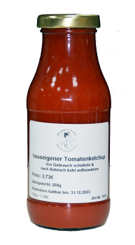 Tomatenketchup, hausgemacht