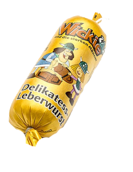 Delikates Leberwurst, Portionswurst ca. 200g