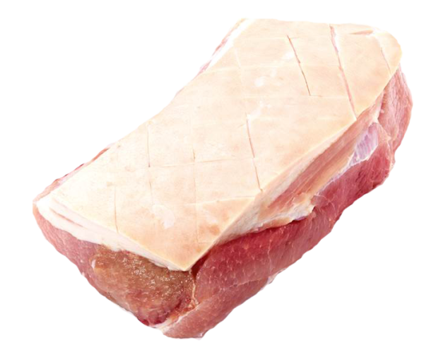 Schweinekrustenbraten, mit Speck, Schwarte, gepökelt