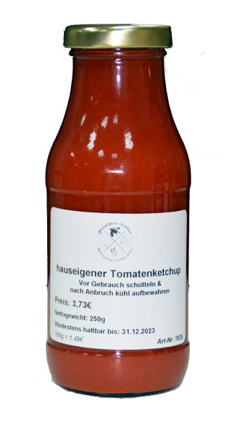 Tomatenketchup, hausgemacht