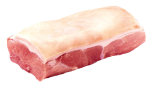 Schweine-Krustenbraten, mit Speck und Schwarte